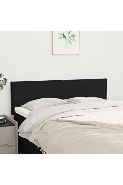 Concept Κομοδίνα, 2 τεμ., μαύρο, 72x5x78/88 cm, ύφασμα