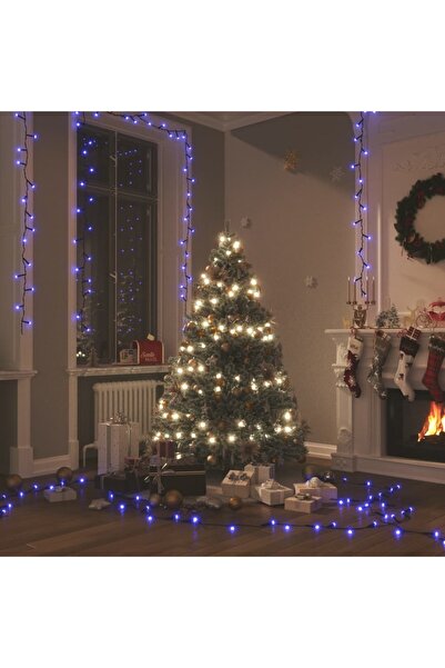 Concept Instalație cu 600 LED-uri, albastru, 60 m, PVC