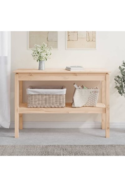 Concept Τραπέζι κονσόλας, 110x40x75 cm, μασίφ ξύλο πεύκου