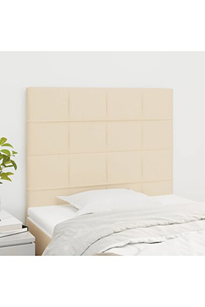 Concept Tăblii de pat, 2 buc, crem, 100x5x78/88 cm, textil