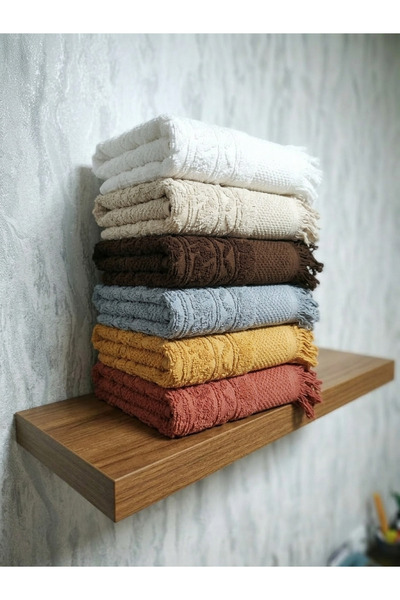 Peacock 6-Piece Ultra Soft Premium Towel Set (275Gr) 100% Cotton