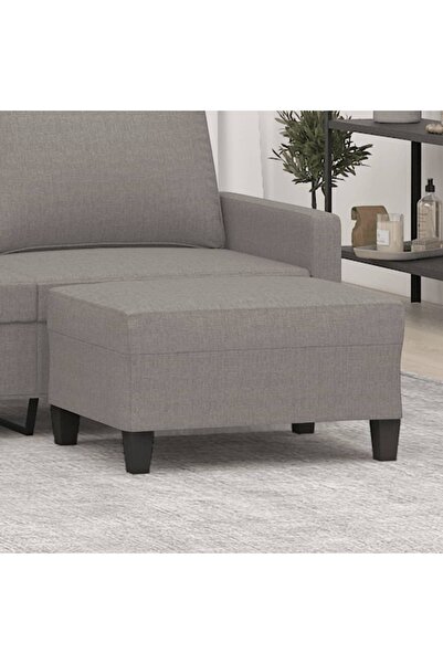 Concept Taburet, gri taupe, 70x55x41 cm, material textil