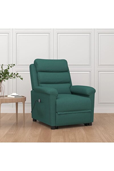 Concept Πολυθρόνα ανύψωσης, σκούρο πράσινο, ύφασμα