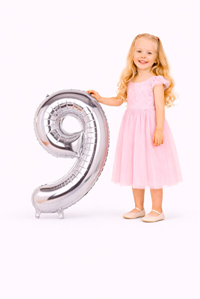 Yusuf Dirik YD Party Supplies Foil Number Balloon 9 Number 76 cm 34 Inch