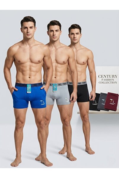 Fajr AlYaqin Men's Boxer Shorts PM Stretch Comfortable 6 Pairs