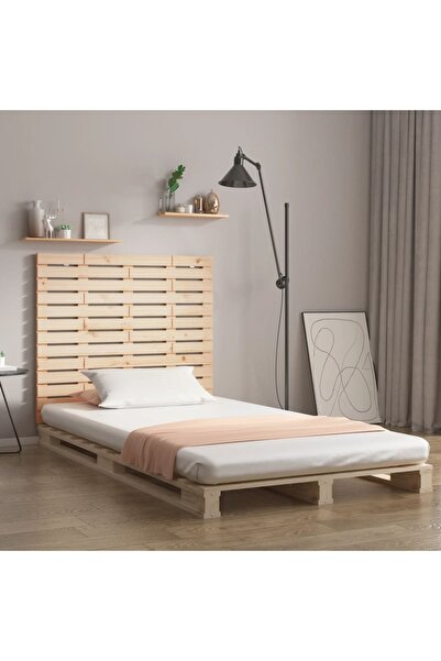 Concept Tăblie de pat pentru perete, 96x3x91,5 cm, lemn masiv de pin