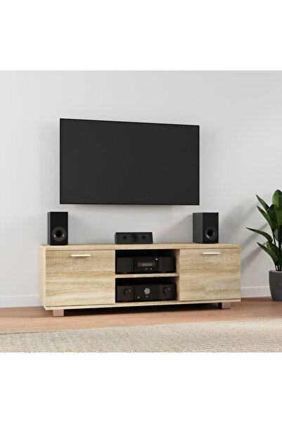 Concept Comodă TV, stejar sonoma, 120x40,5x35 cm, lemn prelucrat