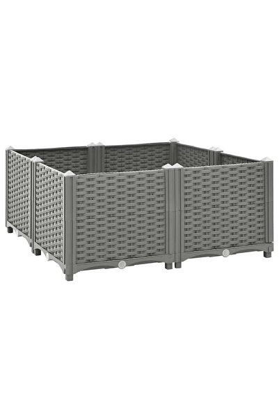 Concept Strat înălțat, 80x80x38 cm, polipropilenă