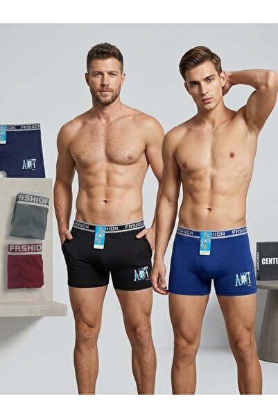 Fajr AlYaqin Men's Boxer Shorts, Men's Stretch Comfortable Boxer Shorts, 6 Pairs