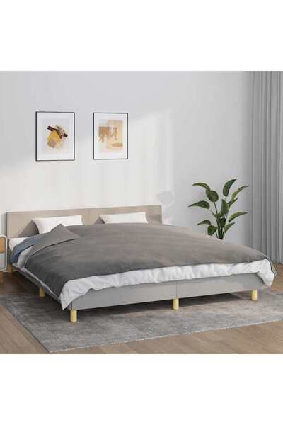 Concept Βαριά Κουβέρτα με κάλυμμα, γκρι, 155x220 cm, 7 kg, ύφασμα