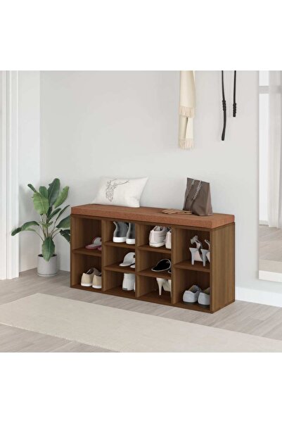 Concept Bancă pentru pantofi stejar maro 103x30x48 cm lemn prelucrat