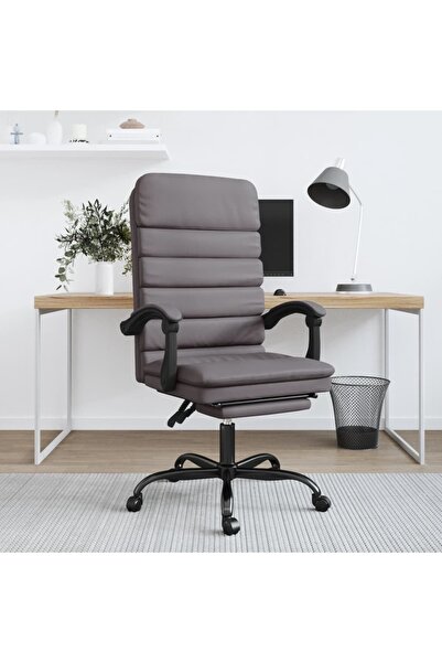 Concept Ανακλινόμενη καρέκλα γραφείου με δυνατότητα μασάζ, γκρι, οικολογικό Δ...