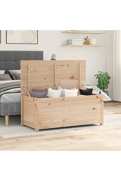 Concept Cutie de depozitare, 110x50x45,5 cm, lemn masiv de pin