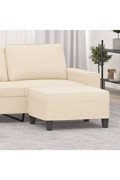 Concept Taburet, bej, 70x55x41 cm, țesătură microfibră