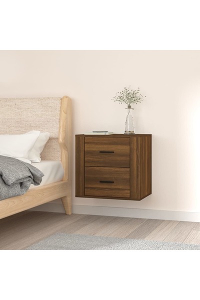 Concept Noptieră de perete, stejar maro, 50x36x47 cm