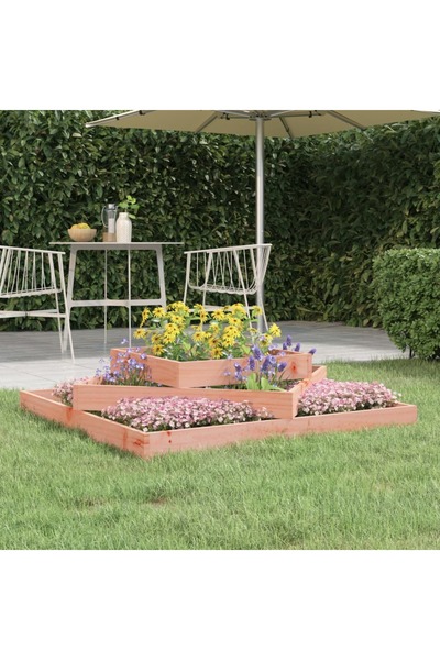 Concept Jardinieră, 112x112x27 cm, lemn masiv douglas