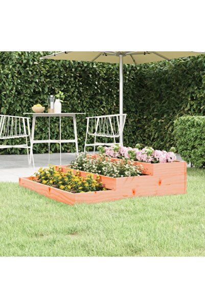 Concept Jardinieră, 107x107x27 cm, lemn masiv douglas