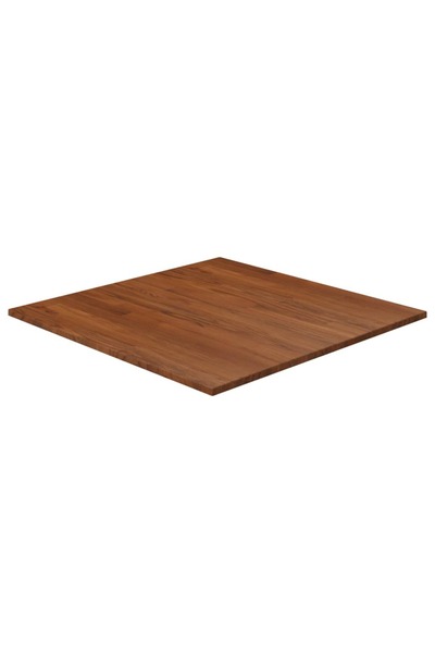 Concept Blat de masă pătrat maro închis 70x70x1,5 cm lemn stejar tratat