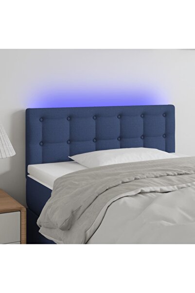 Concept Κεφαλάρι LED, μπλε, 90x5x78/88 cm, ύφασμα