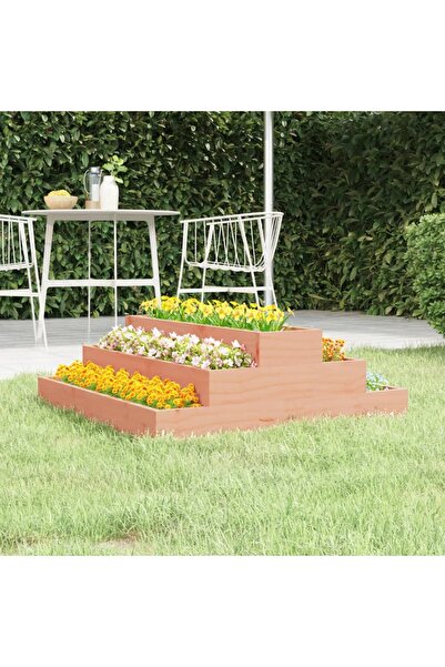 Concept Γλάστρα, 80x80x27 cm, από μασίφ έλατο Ντάγκλας