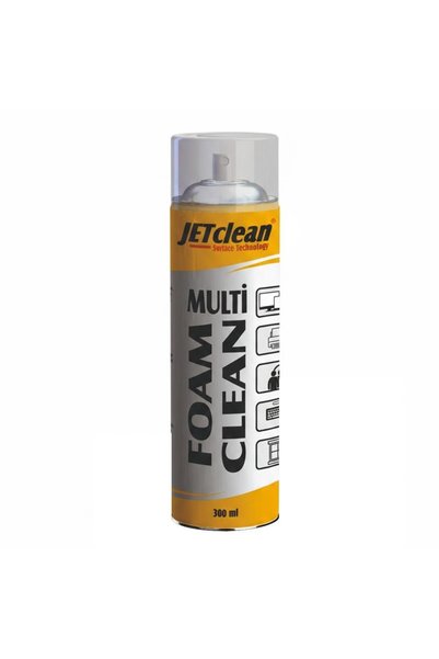 Hızlı Stok Jetclean Foam Clean 300ml Çok Amaçlı Temizleme Köpüğü