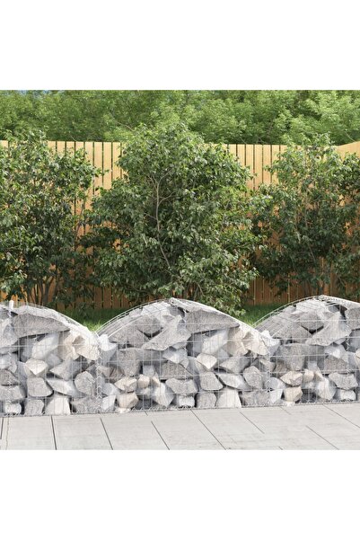 Concept Coș gabion arcuit, 100x50x40/60 cm, fier galvanizat