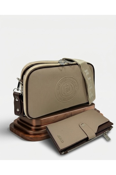 Just Polo Women's Lacoste Adjustable Strap Piece Crossbody Shoulder Bag and W...