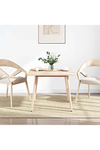 Concept Επιφάνεια τραπεζιού, 80x80x2,5 cm, μασίφ ξύλο πεύκου, τετράγωνη