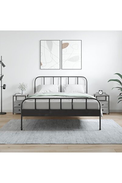 Concept Noptiere, 2 buc., gri sonoma, 34x35,5x50 cm, lemn compozit