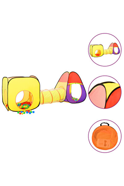 Concept Cort de joacă pentru copii, multicolor, 255x80x100 cm