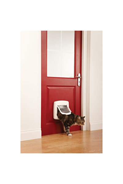 PetSafe 4-way magnetic cat flap Deluxe 400 white 5005