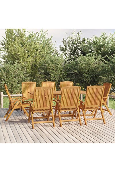 Concept Garden chairs, 8 pcs., solid teak wood
