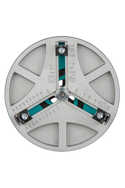 Wolfcraft Регулируема боркорона AH 45-130, 30 мм, метална, 5978000