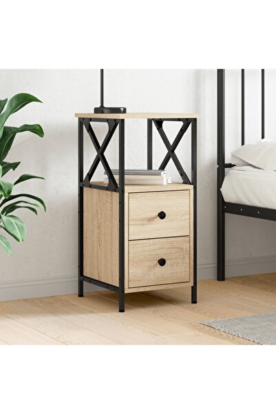 Concept Noptieră, stejar sonoma, 34x35,5x70 cm, lemn compozit