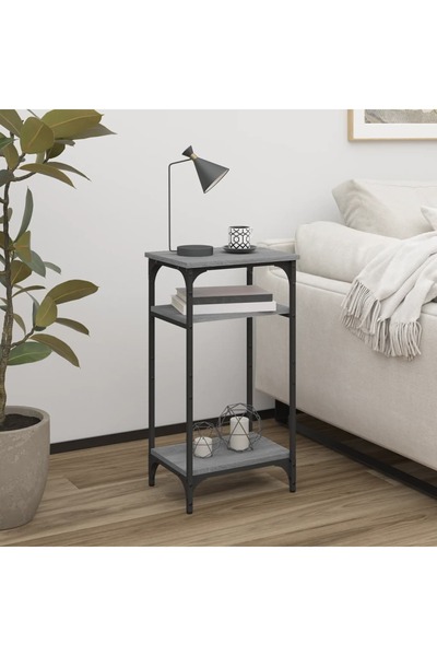 Concept Βοηθητικό τραπεζάκι, γκρι sonoma, 40x30x75 cm, επεξεργασμένο ξύλο