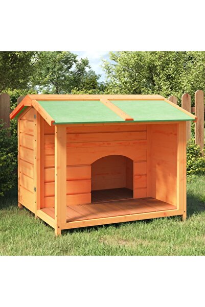 Concept Cușcă de câine, maro, 96x87x80,5 cm, lemn masiv pin