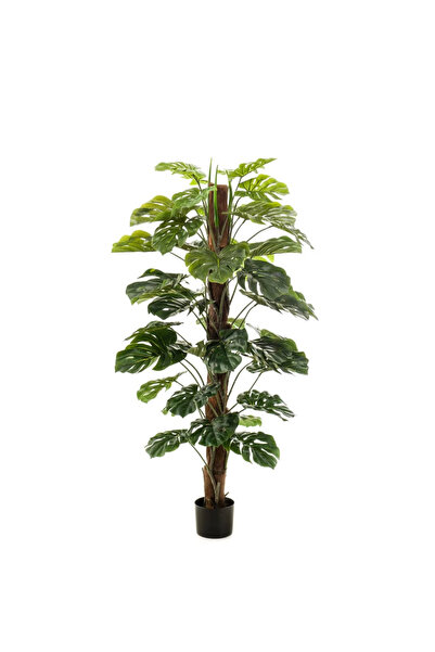 EMERALD Monstera artificială pe stâlp, 150 cm