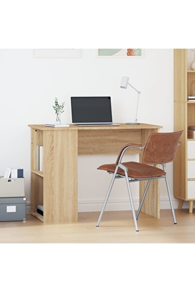 Concept Birou, stejar sonoma, 100x55x75 cm, lemn prelucrat