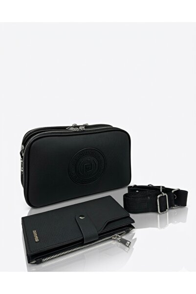 Just Polo Women's Lacoste Adjustable Strap Piece Crossbody Shoulder Bag and W...