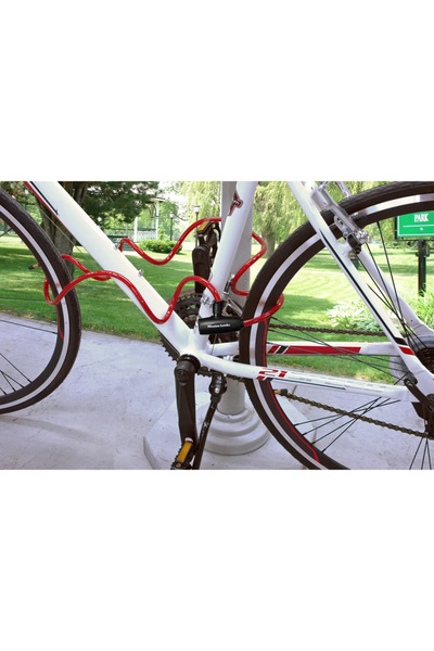 Master Lock Σετ κλειδαριών καλωδίων από χάλυβα τριών τεμαχίων 1,8 m x 8 mm 8127