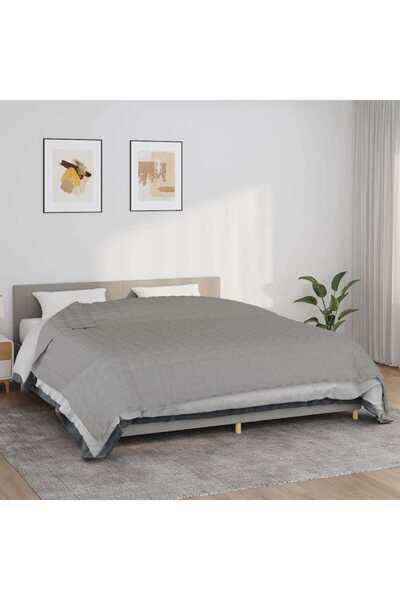 Concept Pătură cu greutăți, gri, 200x260 cm, 11 kg, material textil
