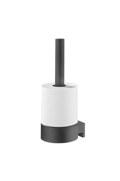 Tiger "Bold" spare toilet roll holder, matte black