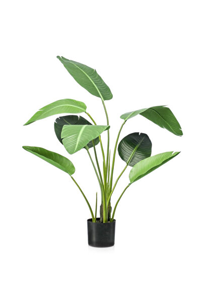 EMERALD Arbore artificial Strelitzia, 120 cm, în ghiveci, verde