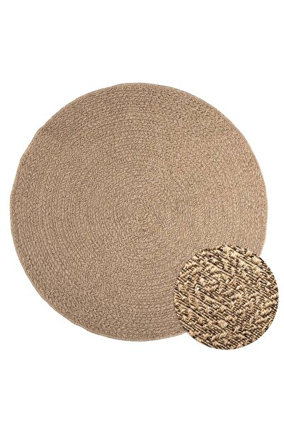 Concept Χαλί 160 cm με όψη γιούτας για εσωτερική και εξωτερική χρήση