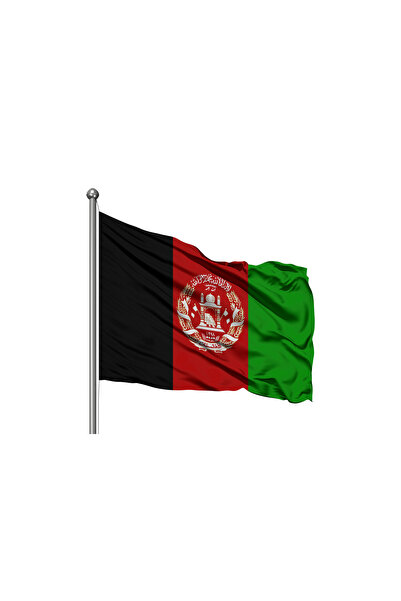 Empressco Afganistan İslam Cumhuriyeti Devleti Bayrağı - Premium Raşel Kumaş ...