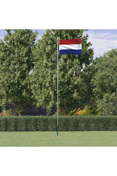Concept Σημαία της Ολλανδίας και αλουμινένιο κοντάρι, 6,23 μ.