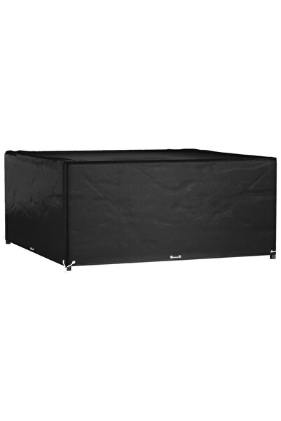 Concept Κάλυμμα επίπλων κήπου, 16 κρίκοι, τετράγωνο 205x205x90 cm