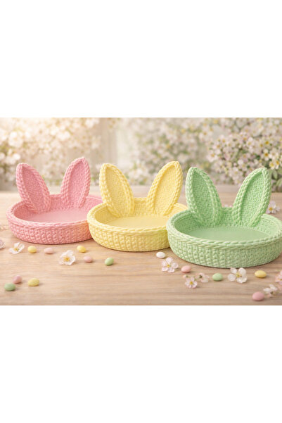 MİR STORE Tavşan temalı Paskalya tepsisi