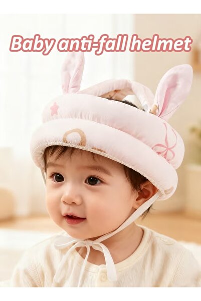 Generic Baby Helmet Baby Toddler Anti-Fall Cap Adjustable Baby Drop Hat Used ...