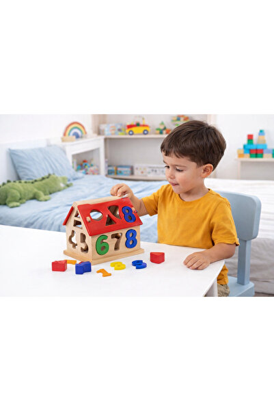 Generic لعبة بيت الأرقام التعليمية للأطفال مع العلبة الأصلية 🏠🔢